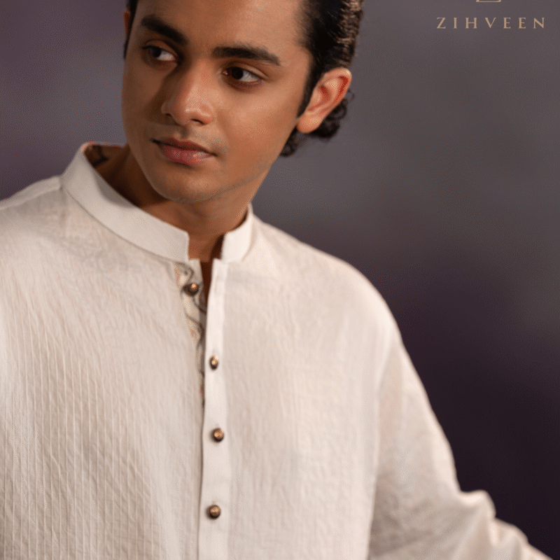 White striped panjabi
